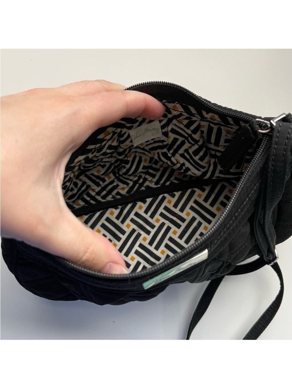 Black Vera Bradley Purse NWOT. - Picture 2 of 4